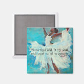 Zegen de Heer Schrift Magneet (Voorkant / Achterkant)