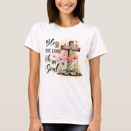 Zegen de heer van mijn ziel t-shirt (Voorkant)