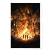 Zegen de helden foto afdruk (Voorkant)