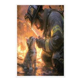 Zegen de helden foto afdruk