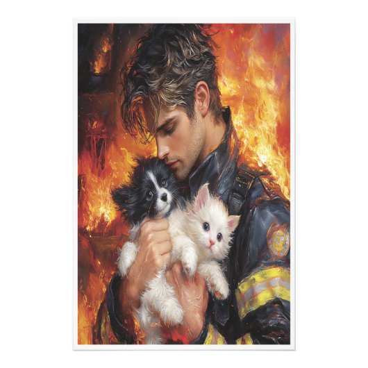 Zegen de helden foto afdruk (Voorkant)