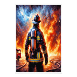 Zegen de helden foto afdruk