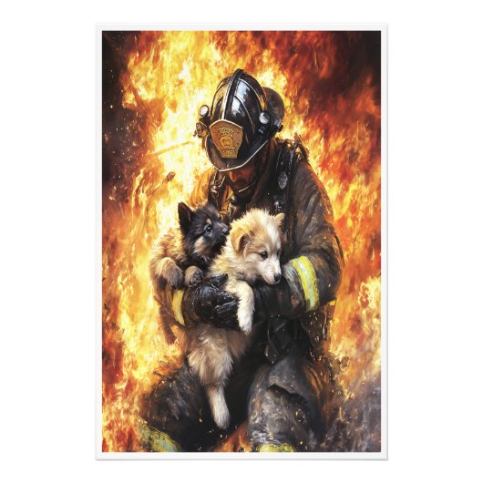 Zegen de helden foto afdruk (Voorkant)