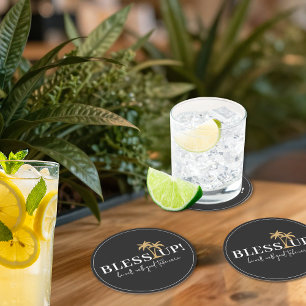 Zegen de Jamaicaanse drinkgelegenheden Ronde Kartonnen Onderzetter
