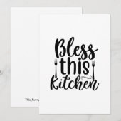 Zegen deze keuken (Voorkant / Achterkant)