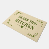 Zegen deze keuken deurmat (Schuin)