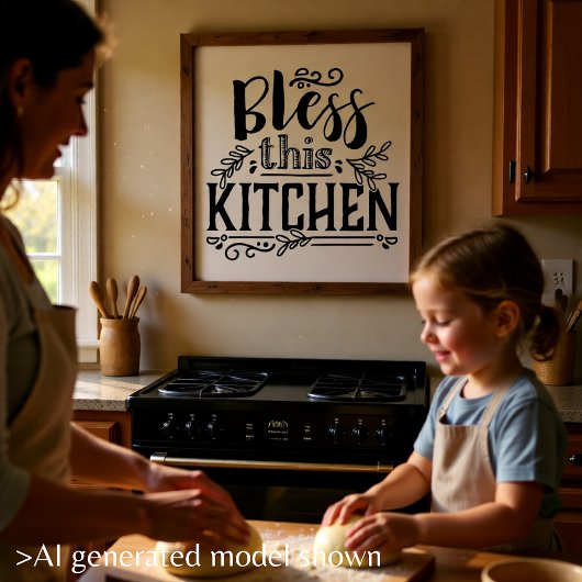 Zegen Deze Keuken - Perfect Poster