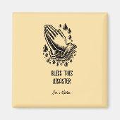 Zegen deze ramp grappige gepersonaliseerde keuken magneet (Voorkant)