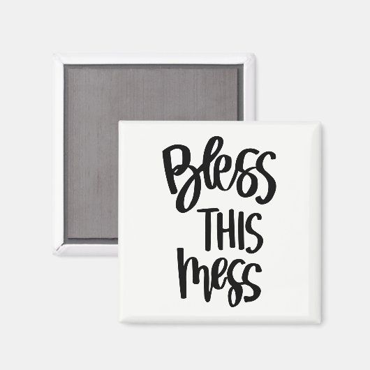 Zegen deze rommelmagneet magneet (Voorkant / Achterkant)