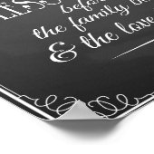 Zegen dit eten voor huwelijksreceptie Print (Hoek)