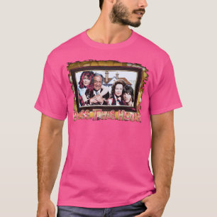 Zegen dit huis ontwerp t-shirt
