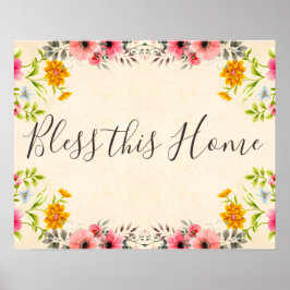 Zegen dit Huis Poster