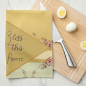 "Zegen dit huis Theedoek (Quarter Fold)