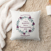 ZEGEN GEBED BEANTWOORDEN GOD | Bloemkrans Kussen (Deken)