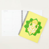 Zegen Geel & Groen Heer Ganesh Planner (Display)