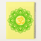 Zegen Geel & Groen Heer Ganesh Planner (Achterkant)