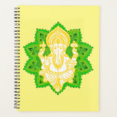 Zegen Geel & Groen Heer Ganesh Planner (Voorkant)