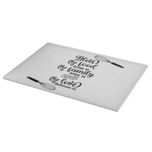 Zegen het eten snijplank (Hoek)