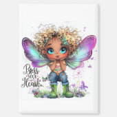 Zegen je hart fee magneet (Voorkant)