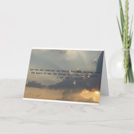 Zegen Kaart (Voorkant)