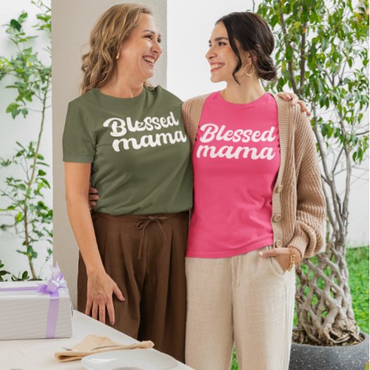 Zegen Mama T-shirt - Moederdag & verjaardagscadeau
