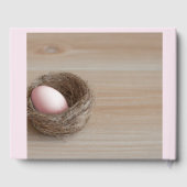 Zegen ons nest, nestfeest gastenboek (Achterkant)