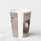 Zegen ons nest, nestfeest papieren bekers (Rechts)