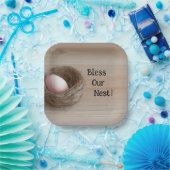 Zegen ons nest, nestfeest papieren bordje (Feest)