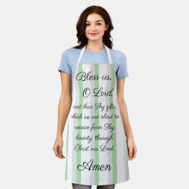Zegen ons O Lord Green Grey Schort