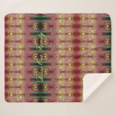 Zegen onze familie bloemige deken (Voorkant (horizontaal))