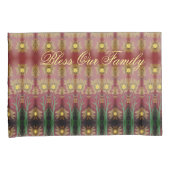 Zegen onze familie kussen Hoesjes Kussensloop (Voorkant-Rechts)