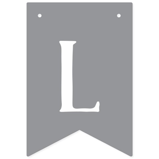 Zegen onze zoon Banner, Baby Blauw, Grijs Vlaggetjes (Derde vlag)