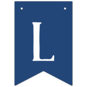 Zegen onze zoon Banner, Navy blauw, grijs Vlaggetjes (Derde vlag)