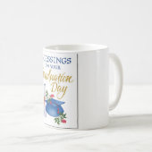 zegen op je afstuderen dag koffiemok (Voorkant rechts)