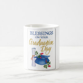zegen op je afstuderen dag koffiemok