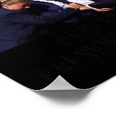 Zegen President Trump2 Poster (Hoek)