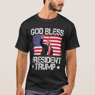 Zegen President Trump 2024 Steun Trump verkiezing T-shirt