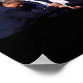 Zegen President Trump Poster (Hoek)