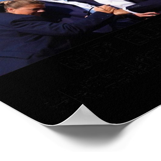 Zegen President Trump Poster (Hoek)