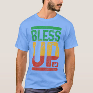 Zegen Reggae-muziek Rastafari Leeuw van Juda Rast T-shirt
