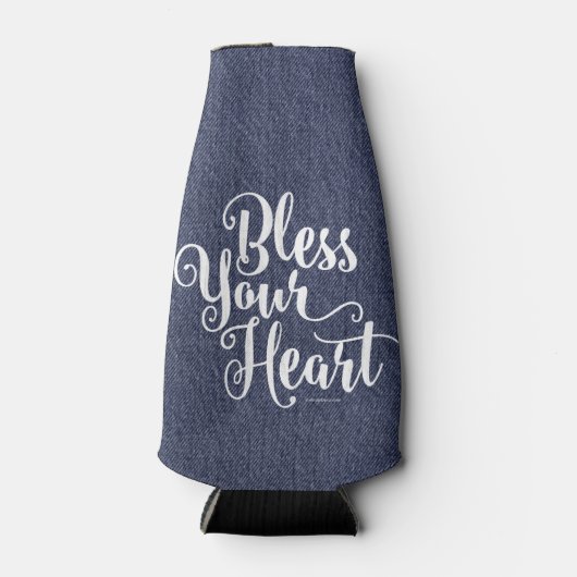 Zegen uw hart fles koeler (Voorkant)