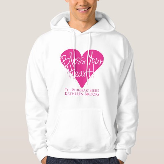 Zegen uw hart mannen hoodie (Voorkant)
