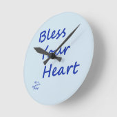 Zegen Uw Hart Ronde Klok (Hoek)