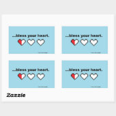 "Zegen uw hart" Sticker (Vel)