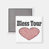 Zegen uw hart - Zuid-Gezegde Magneet (Voorkant / Achterkant)