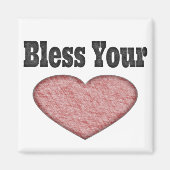 Zegen uw hart - Zuid-Gezegde Magneet (Voorkant)