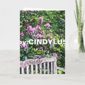 ZEGEN UW NIEUW HUIS KAART (Achterkant)