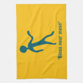 Zegen uw puinhoop keukenhanddoek (Verticaal)