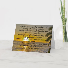 Zegen van de foto van de Zonsondergang van de Kaart