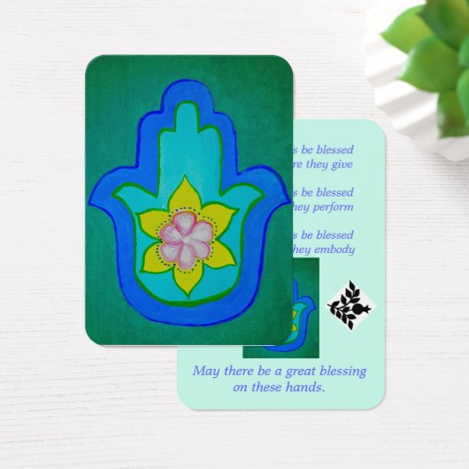 Zegen van de Handen Kaart (Bureau)